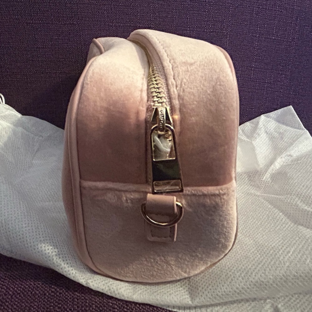 Tom Ford Pink Cosmetic Pouch Makeup Case Large Size Velvet - Picture 6 of 13